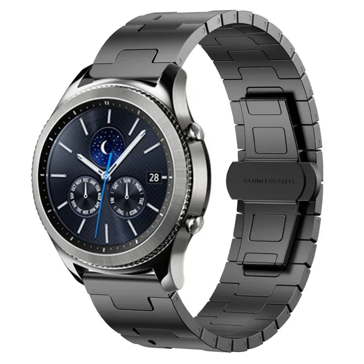 Dây đồng hồ kim loại hợp kim titan 22mm, Dành cho Samsung Galaxy Gear S3 Frontier, Dành cho Samsung Galaxy Watch 3 45mm, Dành cho Samsung Galaxy Gear S3 Classic, Dành cho Samsung Galaxy Watch 46mm