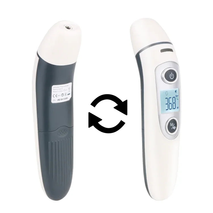 Nhiệt kế cơ thể RZ8810, nhiệt kế tai LED hiển thị kỹ thuật số IR, nhiệt kế hồng ngoại y tế cho bé sốt