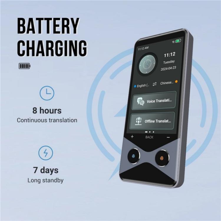 V9000 Hỗ trợ 137 ngôn ngữ Máy dịch AI thông minh 4G WiFi thiết bị dịch ảnh ngoại tuyến