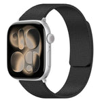 Dây đồng hồ silicone từ tính họa tiết vân quả vải, dành cho Apple Watch 46mm / 49mm / 45mm / 44mm, dành cho Apple Watch 42mm / 41mm / 40mm / 38mm