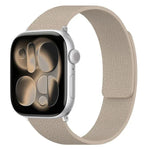 Dây đồng hồ silicone từ tính họa tiết vân quả vải, dành cho Apple Watch 46mm / 49mm / 45mm / 44mm, dành cho Apple Watch 42mm / 41mm / 40mm / 38mm