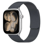 Dây đồng hồ silicone từ tính họa tiết vân quả vải, dành cho Apple Watch 46mm / 49mm / 45mm / 44mm, dành cho Apple Watch 42mm / 41mm / 40mm / 38mm