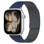 Dây đồng hồ silicone từ tính họa tiết vân quả vải, dành cho Apple Watch 46mm / 49mm / 45mm / 44mm, dành cho Apple Watch 42mm / 41mm / 40mm / 38mm