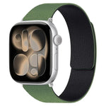 Dây đồng hồ silicone từ tính họa tiết vân quả vải, dành cho Apple Watch 46mm / 49mm / 45mm / 44mm, dành cho Apple Watch 42mm / 41mm / 40mm / 38mm
