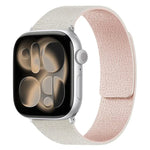 Dây đồng hồ silicone từ tính họa tiết vân quả vải, dành cho Apple Watch 46mm / 49mm / 45mm / 44mm, dành cho Apple Watch 42mm / 41mm / 40mm / 38mm
