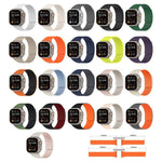Dây đồng hồ silicone từ tính họa tiết vân quả vải, dành cho Apple Watch 46mm / 49mm / 45mm / 44mm, dành cho Apple Watch 42mm / 41mm / 40mm / 38mm