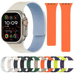 Dây đồng hồ silicone từ tính họa tiết vân quả vải, dành cho Apple Watch 46mm / 49mm / 45mm / 44mm, dành cho Apple Watch 42mm / 41mm / 40mm / 38mm