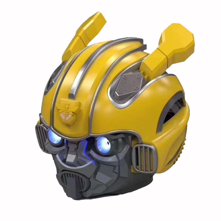 Loa Bluetooth 5.0, loa hoạt hình Bumblebee, hỗ trợ TF, chức năng FM, chất liệu kim loại