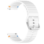 Dây đồng hồ silicone vân sóng khâu 20mm, Dành cho Samsung Galaxy Watch 7 40 / 44mm