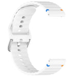 Dây đồng hồ silicone vân sóng khâu 20mm, Dành cho Samsung Galaxy Watch 7 40 / 44mm