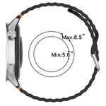 Dây đồng hồ silicone vân sóng khâu 20mm, Dành cho Samsung Galaxy Watch 7 40 / 44mm
