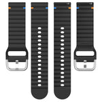 Dây đồng hồ silicone vân sóng khâu 20mm, Dành cho Samsung Galaxy Watch 7 40 / 44mm