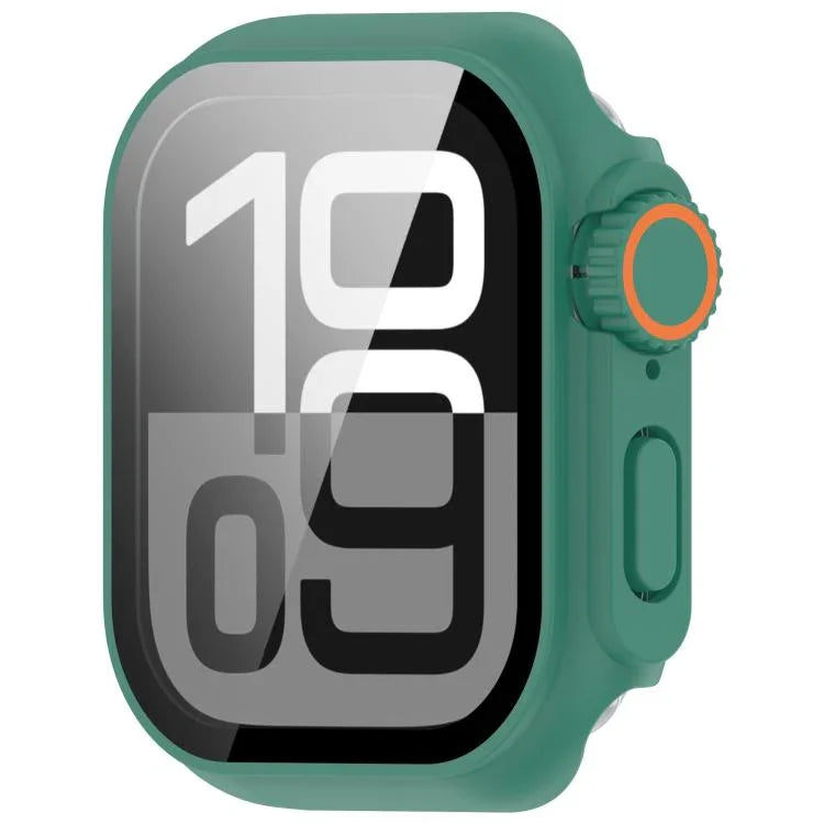 Thay đổi sang ốp đồng hồ nút PC tích hợp phim cường lực Ultra 49mm, dành cho Apple Watch Series 6 / 5 / 4 & SE 44mm, dành cho Apple Watch Series 6 / 5 / 4 & SE 40mm, dành cho Apple Watch Series 11 / 10 46mm, dành cho Apple Watch Series 11 / 10 42mm