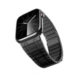 Dây đồng hồ thép không gỉ Milan từ tính một hạt, dành cho Apple Watch 46mm / 49mm / 45mm / 44mm