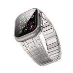 Dây đồng hồ thép không gỉ Milan từ tính một hạt, dành cho Apple Watch 46mm / 49mm / 45mm / 44mm