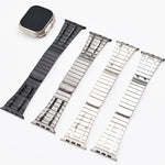 Dây đồng hồ thép không gỉ Milan từ tính một hạt, dành cho Apple Watch 46mm / 49mm / 45mm / 44mm