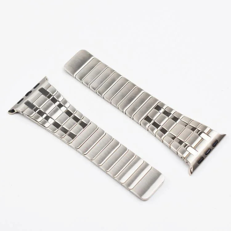 Dây đồng hồ thép không gỉ Milan từ tính một hạt, dành cho Apple Watch 46mm / 49mm / 45mm / 44mm