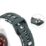 Dây đồng hồ silicone hai tông màu, Dành cho Apple Watch 46mm / 49mm / 45mm / 44mm, Dành cho Apple Watch 42mm / 41mm / 40mm / 38mm