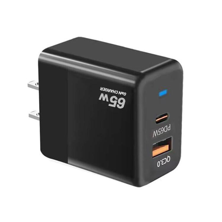 Sạc tương thích đầy đủ GaN PD 45W + QC3.0 USB cho MacBook, phích cắm US, phích cắm US