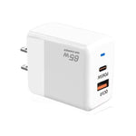 Sạc tương thích đầy đủ GaN PD 45W + QC3.0 USB cho MacBook, phích cắm US, phích cắm US