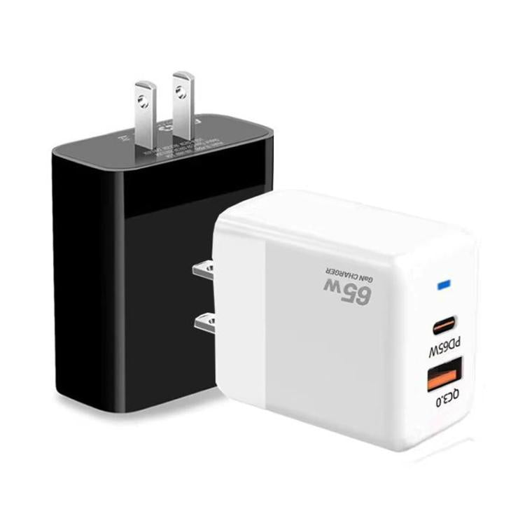 Sạc tương thích đầy đủ GaN PD 45W + QC3.0 USB cho MacBook, phích cắm US, phích cắm US