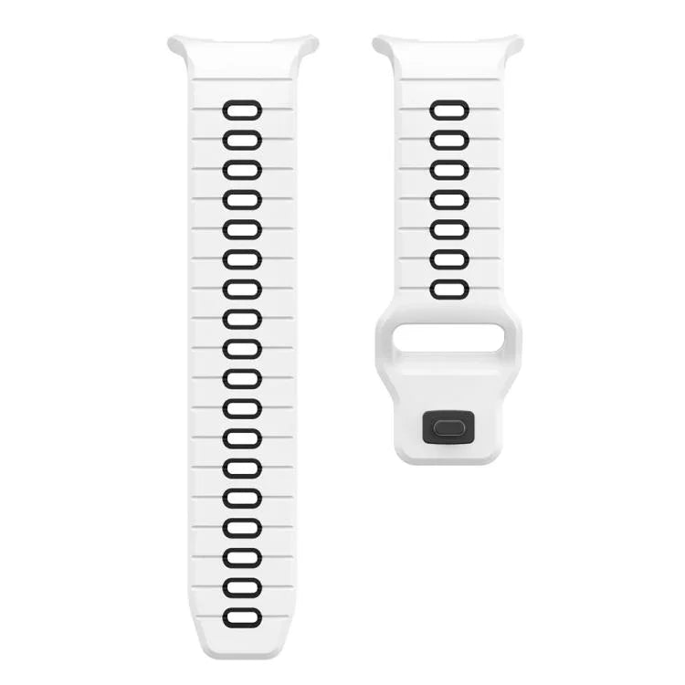 Dây đồng hồ silicone khóa ngược sọc ngang, Dành cho Samsung Galaxy Watch Ultra 47mm / Ultra 2025