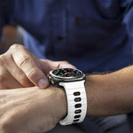 Dây đồng hồ silicone khóa ngược sọc ngang, Dành cho Samsung Galaxy Watch Ultra 47mm / Ultra 2025