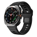 Dây đồng hồ silicone khóa ngược sọc ngang, Dành cho Samsung Galaxy Watch Ultra 47mm / Ultra 2025