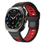 Dây đồng hồ silicone khóa ngược sọc ngang, Dành cho Samsung Galaxy Watch Ultra 47mm / Ultra 2025