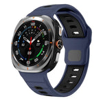 Dây đồng hồ silicone khóa ngược sọc ngang, Dành cho Samsung Galaxy Watch Ultra 47mm / Ultra 2025