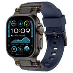 Dây đồng hồ TPU đầu nối kim loại Kalebol Outdoor Explorer, Dành cho Apple Watch 46mm / 49mm / 45mm / 44mm