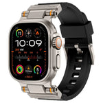 Dây đồng hồ TPU đầu nối kim loại Kalebol Outdoor Explorer, Dành cho Apple Watch 46mm / 49mm / 45mm / 44mm