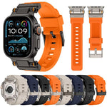 Dây đồng hồ TPU đầu nối kim loại Kalebol Outdoor Explorer, Dành cho Apple Watch 46mm / 49mm / 45mm / 44mm