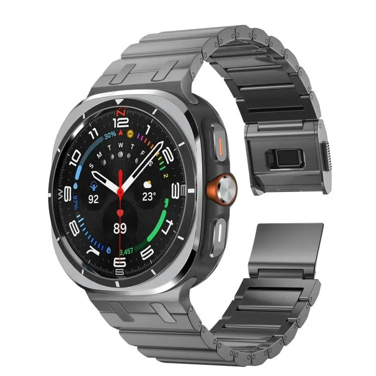 Dây đồng hồ kim loại titan một hạt, Dành cho Samsung Galaxy Watch Ultra 47mm / Ultra 2025