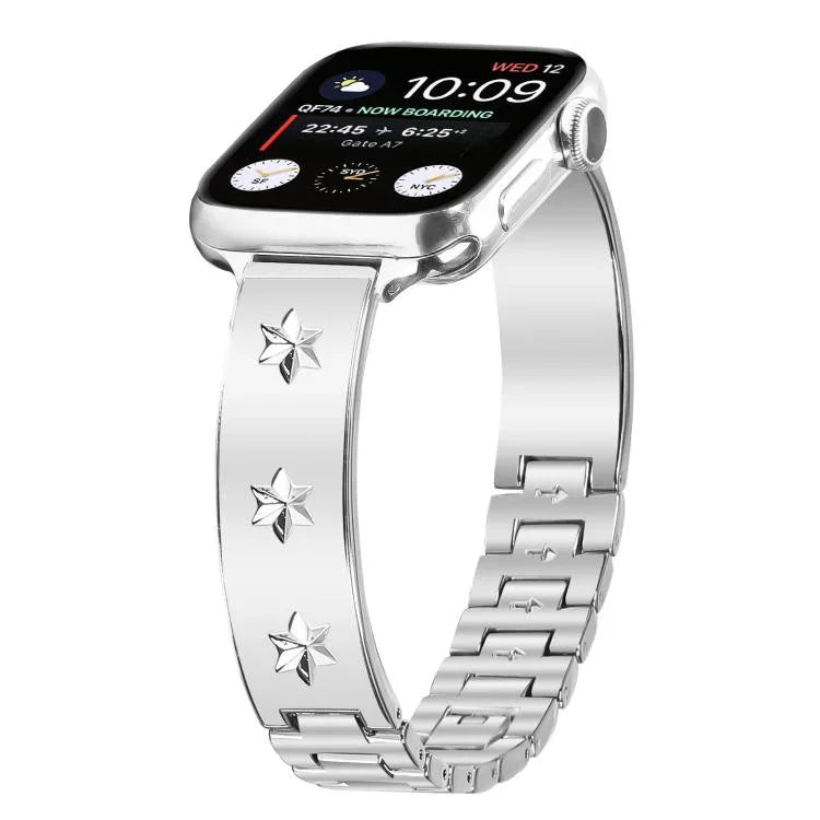 Dây đồng hồ kim loại hoa cánh tuyết, Dành cho Apple Watch 46mm / 49mm / 45mm / 44mm, Dành cho Apple Watch 42mm / 41mm / 40mm / 38mm