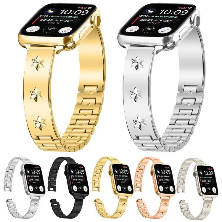 Dây đồng hồ kim loại hoa cánh tuyết, Dành cho Apple Watch 46mm / 49mm / 45mm / 44mm, Dành cho Apple Watch 42mm / 41mm / 40mm / 38mm
