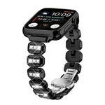 Dây đồng hồ khóa bướm kim cương vuông nhỏ, Dành cho Apple Watch 46mm / 49mm / 45mm / 44mm, Dành cho Apple Watch 42mm / 41mm / 40mm / 38mm