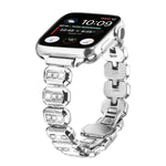 Dây đồng hồ khóa bướm kim cương vuông nhỏ, Dành cho Apple Watch 46mm / 49mm / 45mm / 44mm, Dành cho Apple Watch 42mm / 41mm / 40mm / 38mm