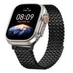 Dây đồng hồ thép vòng từ tính chín hạt, Dành cho Apple Watch 46mm / 49mm / 45mm / 44mm, Dành cho Apple Watch 42mm / 41mm / 40mm / 38mm