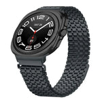Dây đồng hồ thép không gỉ khóa nam châm chín hạt, Dành cho Samsung Galaxy Watch Ultra 47mm / Ultra 2025