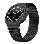 Dây đồng hồ thép không gỉ khóa nam châm chín hạt, Dành cho Samsung Galaxy Watch Ultra 47mm / Ultra 2025
