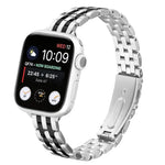 Dây đồng hồ thép khóa ná nhỏ eo, Dành cho Apple Watch 46mm / 49mm / 45mm / 44mm, Dành cho Apple Watch 42mm / 41mm / 40mm / 38mm