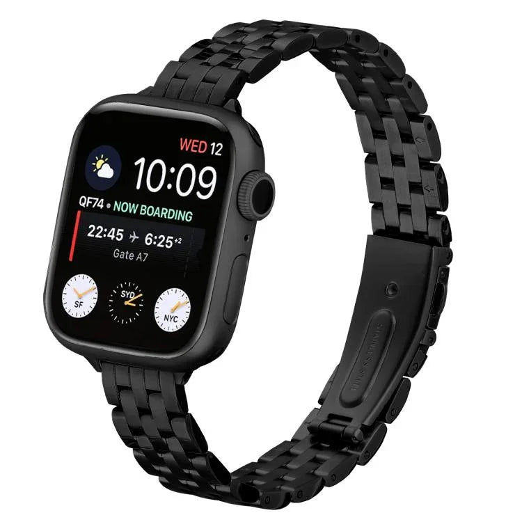 Dây đồng hồ thép khóa ná nhỏ eo, Dành cho Apple Watch 46mm / 49mm / 45mm / 44mm, Dành cho Apple Watch 42mm / 41mm / 40mm / 38mm
