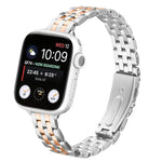 Dây đồng hồ thép khóa ná nhỏ eo, Dành cho Apple Watch 46mm / 49mm / 45mm / 44mm, Dành cho Apple Watch 42mm / 41mm / 40mm / 38mm