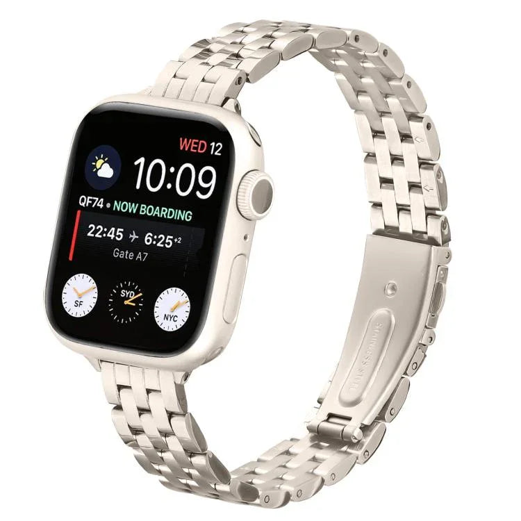 Dây đồng hồ thép khóa ná nhỏ eo, Dành cho Apple Watch 46mm / 49mm / 45mm / 44mm, Dành cho Apple Watch 42mm / 41mm / 40mm / 38mm