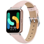 Dây đồng hồ da thật mỏng, Dành cho Samsung Galaxy Fit3