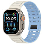 Dây đồng hồ silicone nam châm Mountain Armor, Dành cho Apple Watch 46mm / 49mm / 45mm / 44mm, Dành cho Apple Watch 42mm / 41mm / 40mm / 38mm