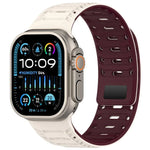 Dây đồng hồ silicone nam châm Mountain Armor, Dành cho Apple Watch 46mm / 49mm / 45mm / 44mm, Dành cho Apple Watch 42mm / 41mm / 40mm / 38mm