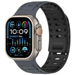 Dây đồng hồ silicone nam châm Mountain Armor, Dành cho Apple Watch 46mm / 49mm / 45mm / 44mm, Dành cho Apple Watch 42mm / 41mm / 40mm / 38mm