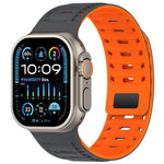 Dây đồng hồ silicone nam châm Mountain Armor, Dành cho Apple Watch 46mm / 49mm / 45mm / 44mm, Dành cho Apple Watch 42mm / 41mm / 40mm / 38mm